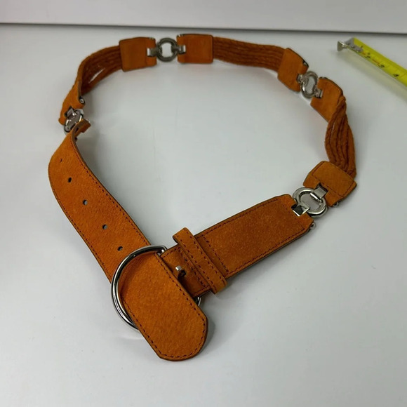 Unbranded super cool suede and rope belt - Picture 5 of 8